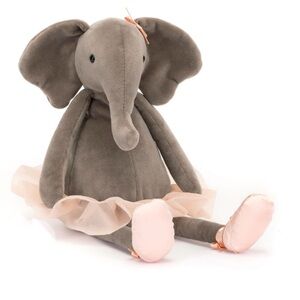 Jellycat Dancing Darcey Elephant - RARE FIND!